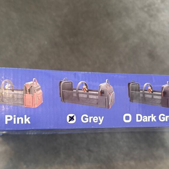 Diaper Bag Backpack Waterproof Large Capacity ChangingPad USB Charging Port Grey - Picture 5 of 10